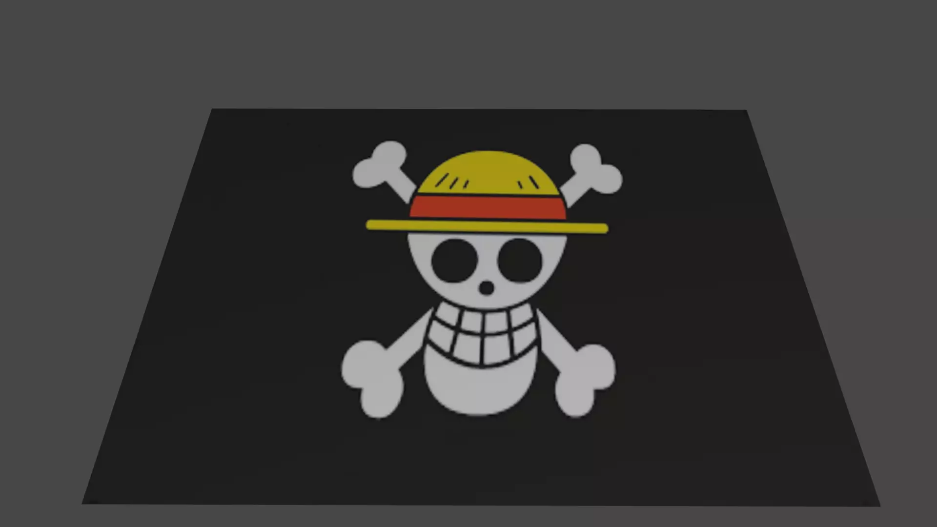 Flag One Piece 3D print model_0