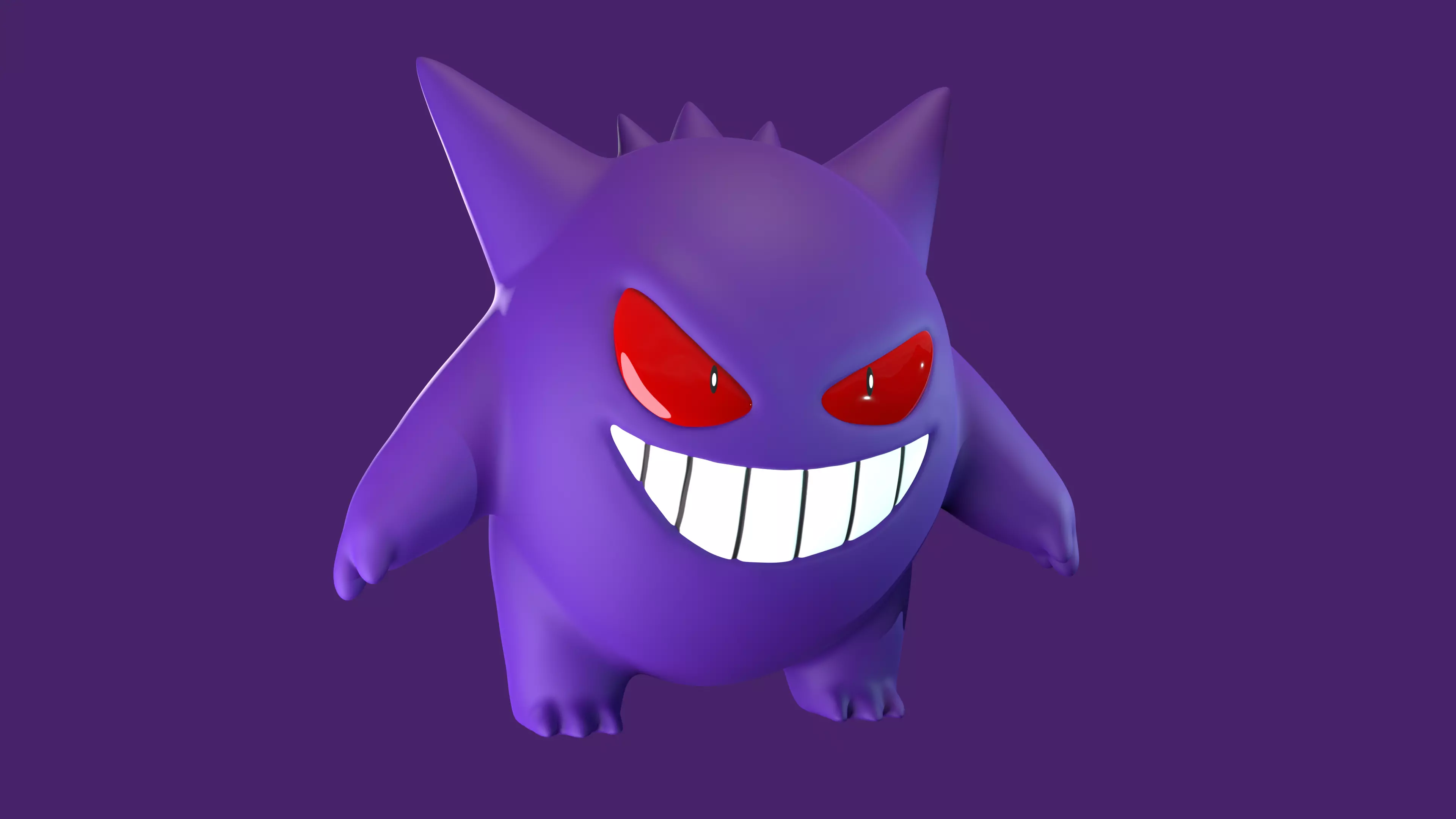 Gengar - Pokemon 3d Print Model 3D print model