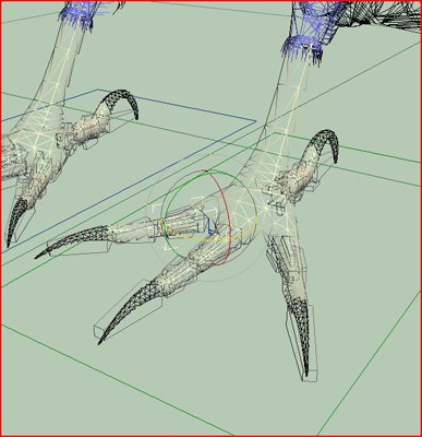 CROW - Fully Rigged For Max 3D model_3