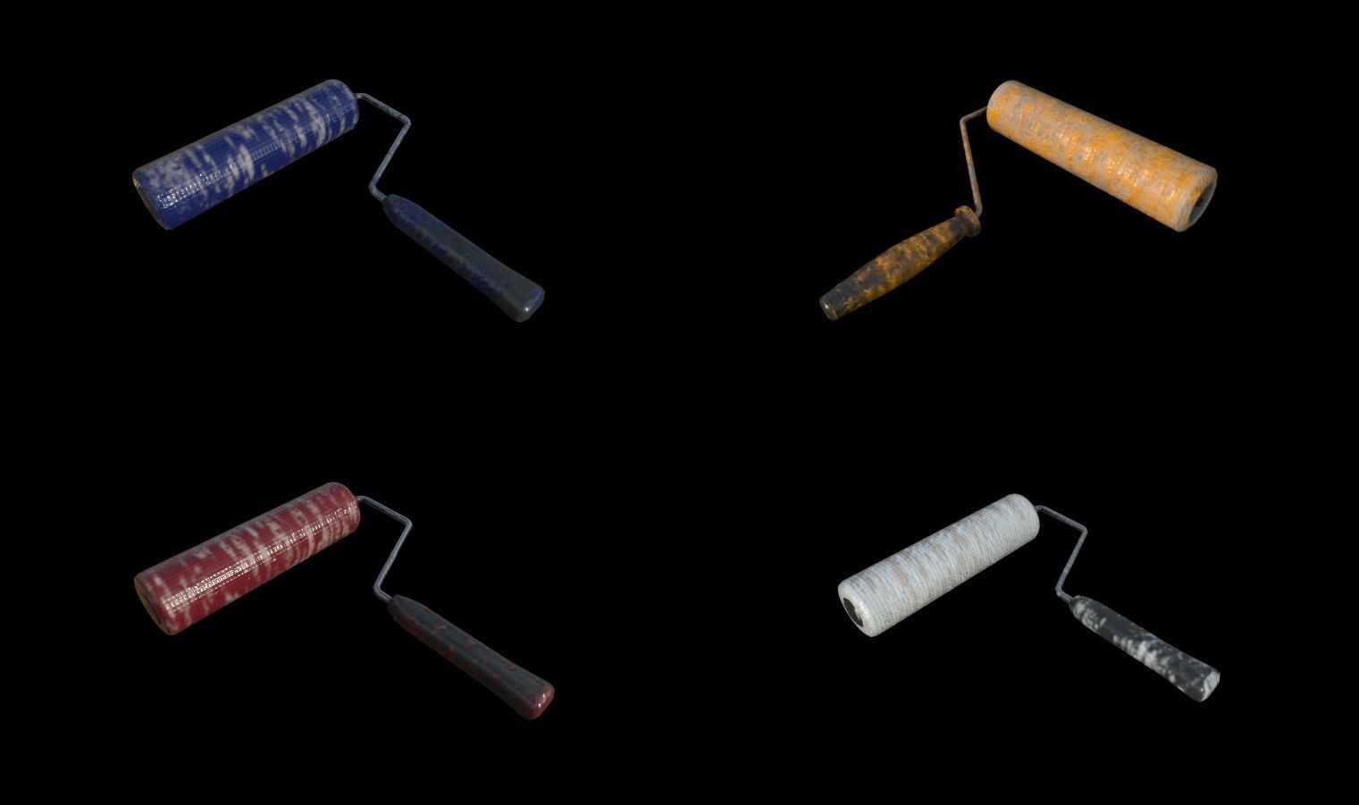 Modular Sewer Environment Low-poly 3D model_54