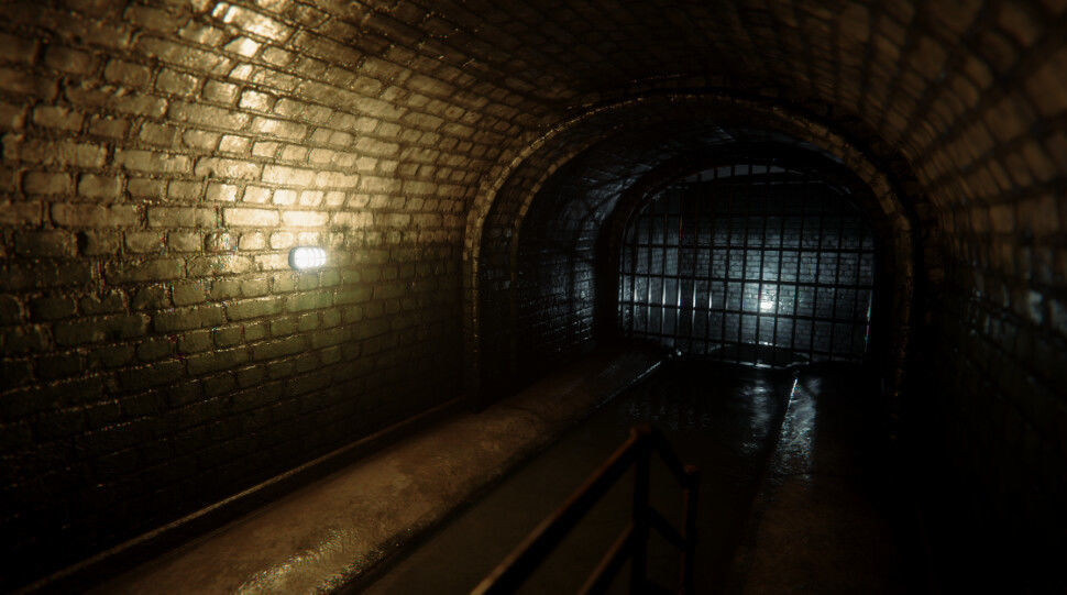 Modular Sewer Environment Low-poly 3D model_9