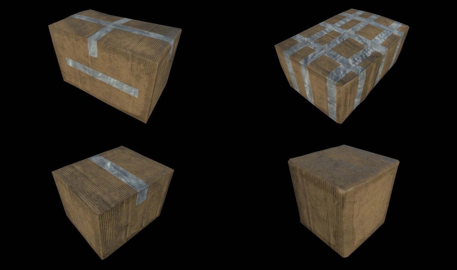 Modular Sewer Environment Low-poly 3D model_34