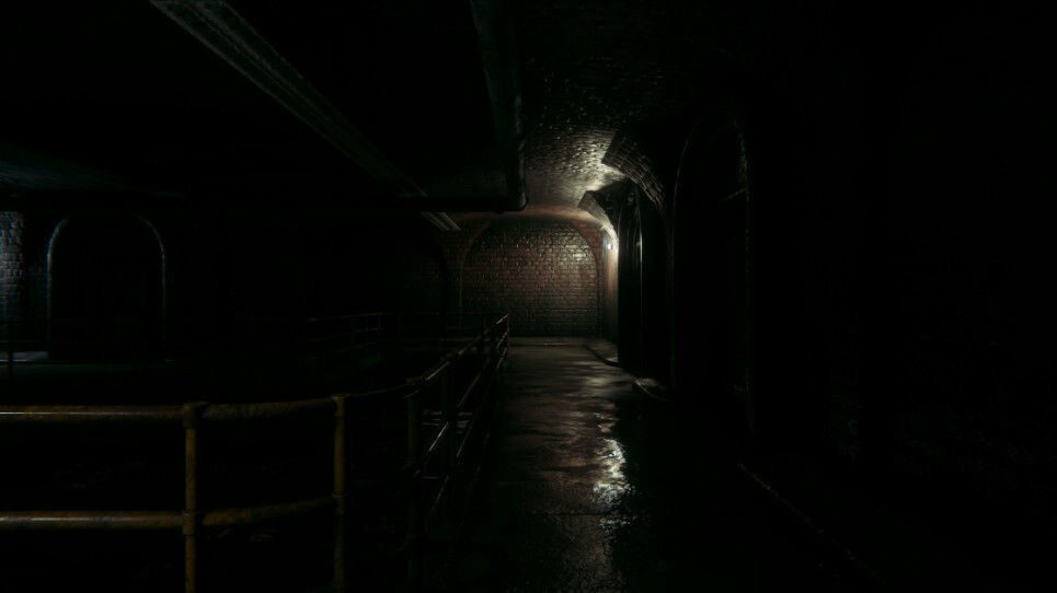 Modular Sewer Environment Low-poly 3D model_8