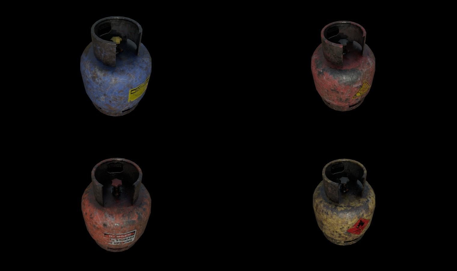 Modular Sewer Environment Low-poly 3D model_46