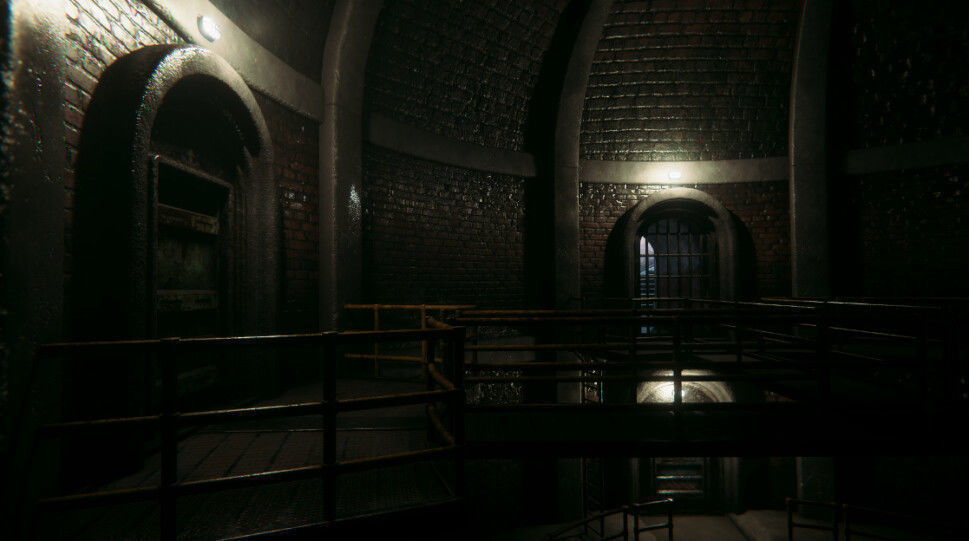 Modular Sewer Environment Low-poly 3D model_6