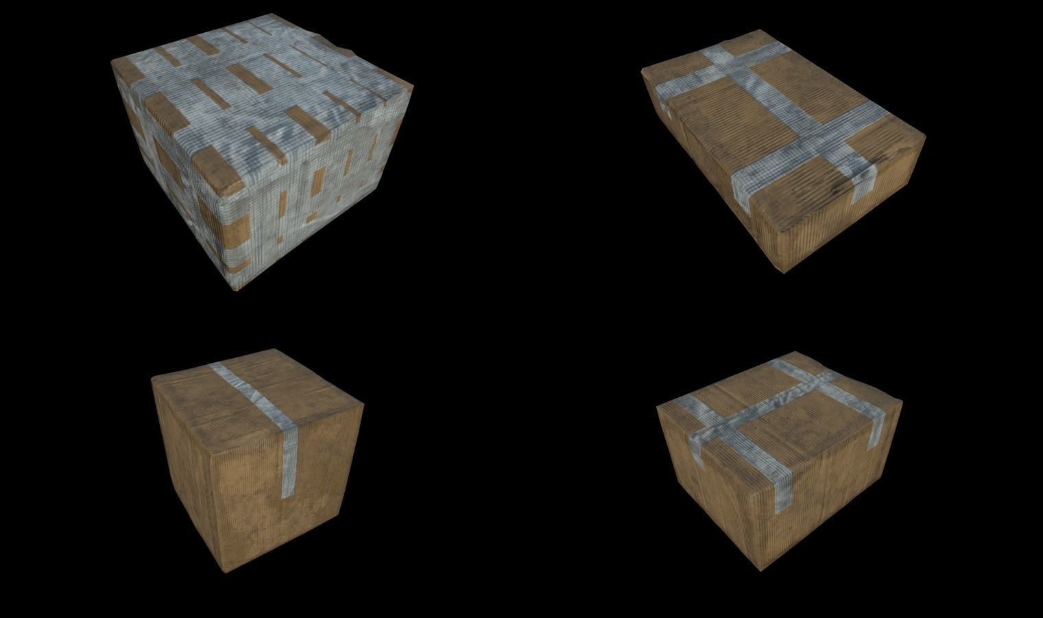 Modular Sewer Environment Low-poly 3D model_35