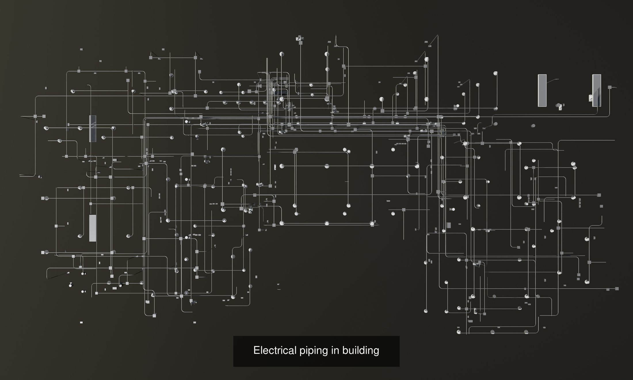 Building system and piping 3D Model Collection_3