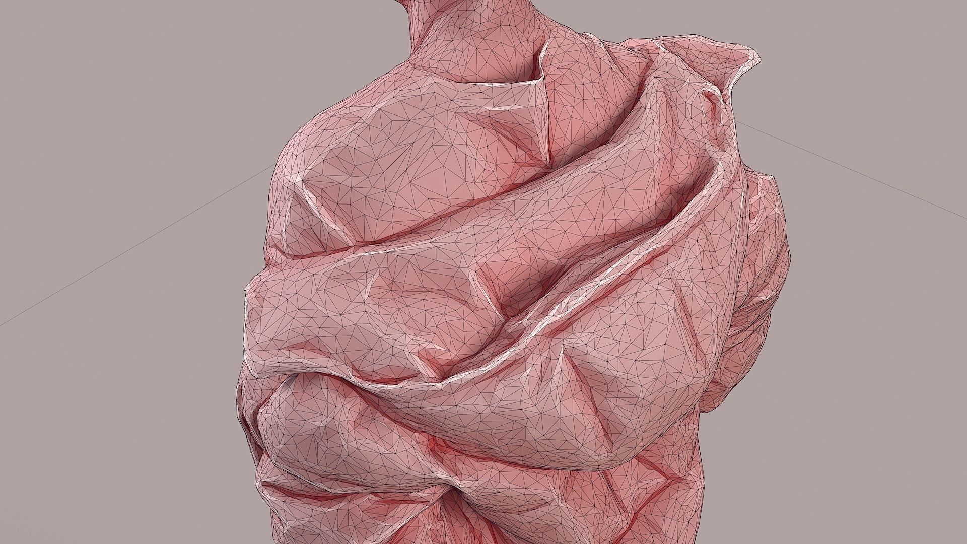 Streetwise Casual Young Man with Popped Puffer 3D model_15