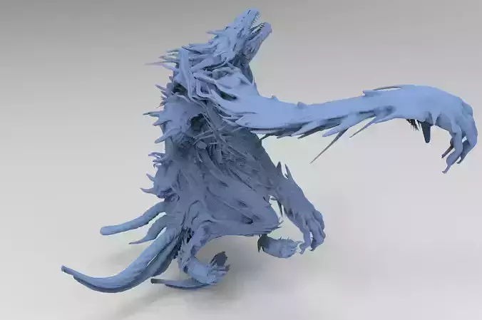 Hand Statue gargoyle 4 