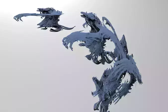 Demon Hand Sculpture ghosts 1