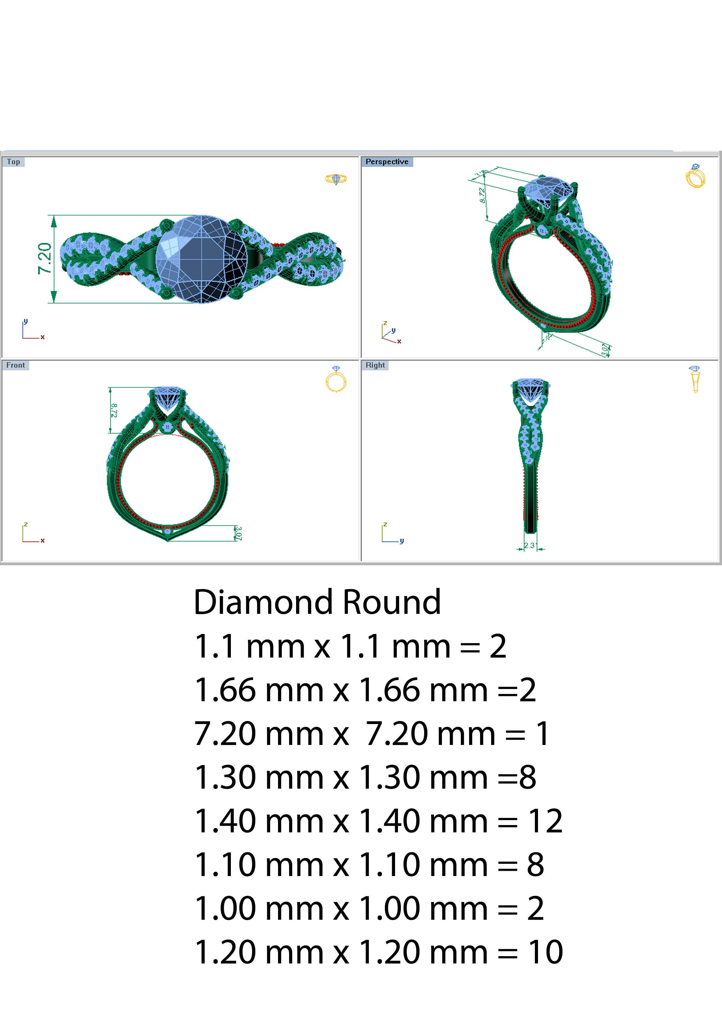 Verragio Creative V8 3D print model_4
