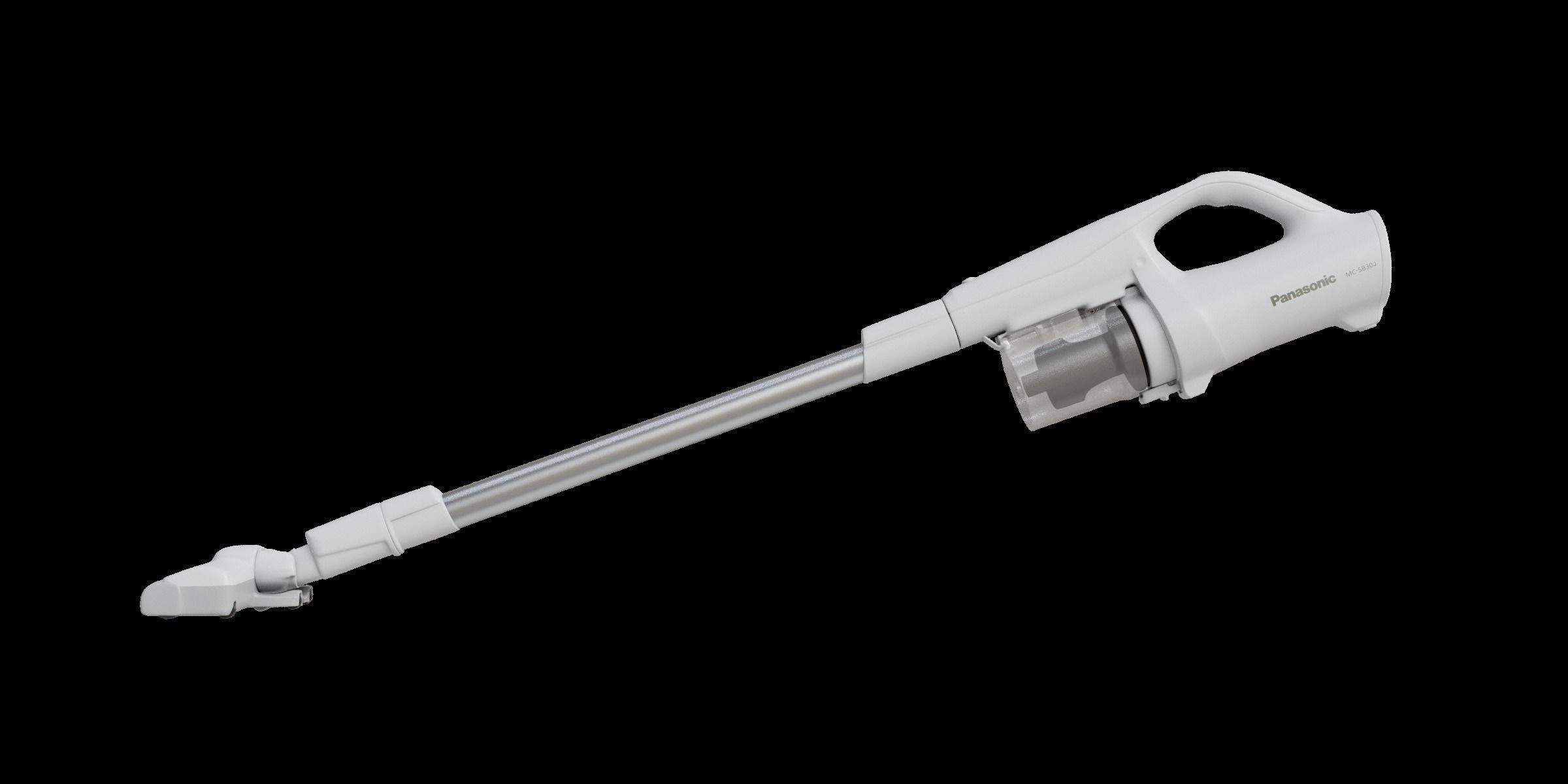 Mini White Modern Vacuum Cleaner 3D model_7