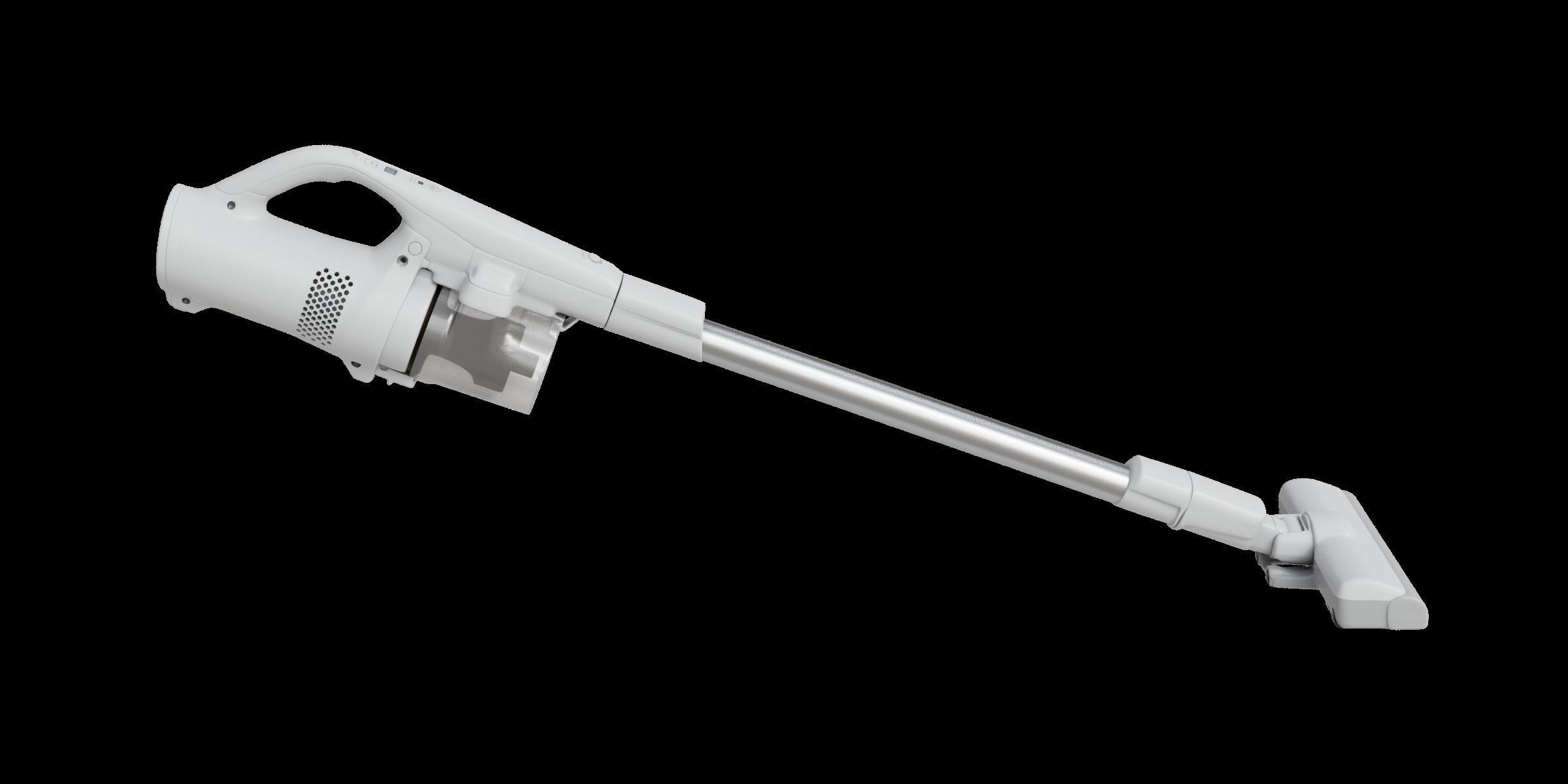 Mini White Modern Vacuum Cleaner 3D model_9