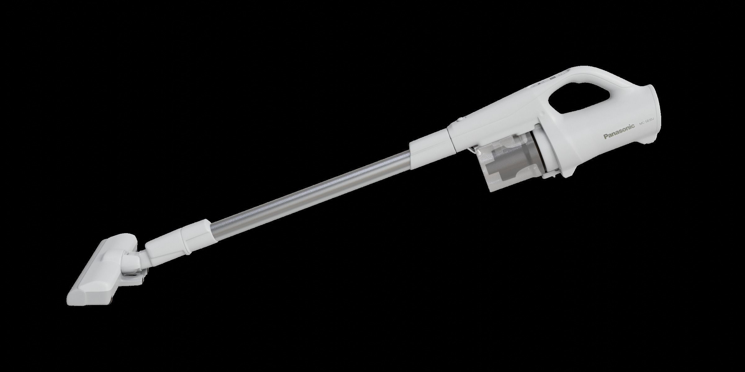 Mini White Modern Vacuum Cleaner 3D model_11