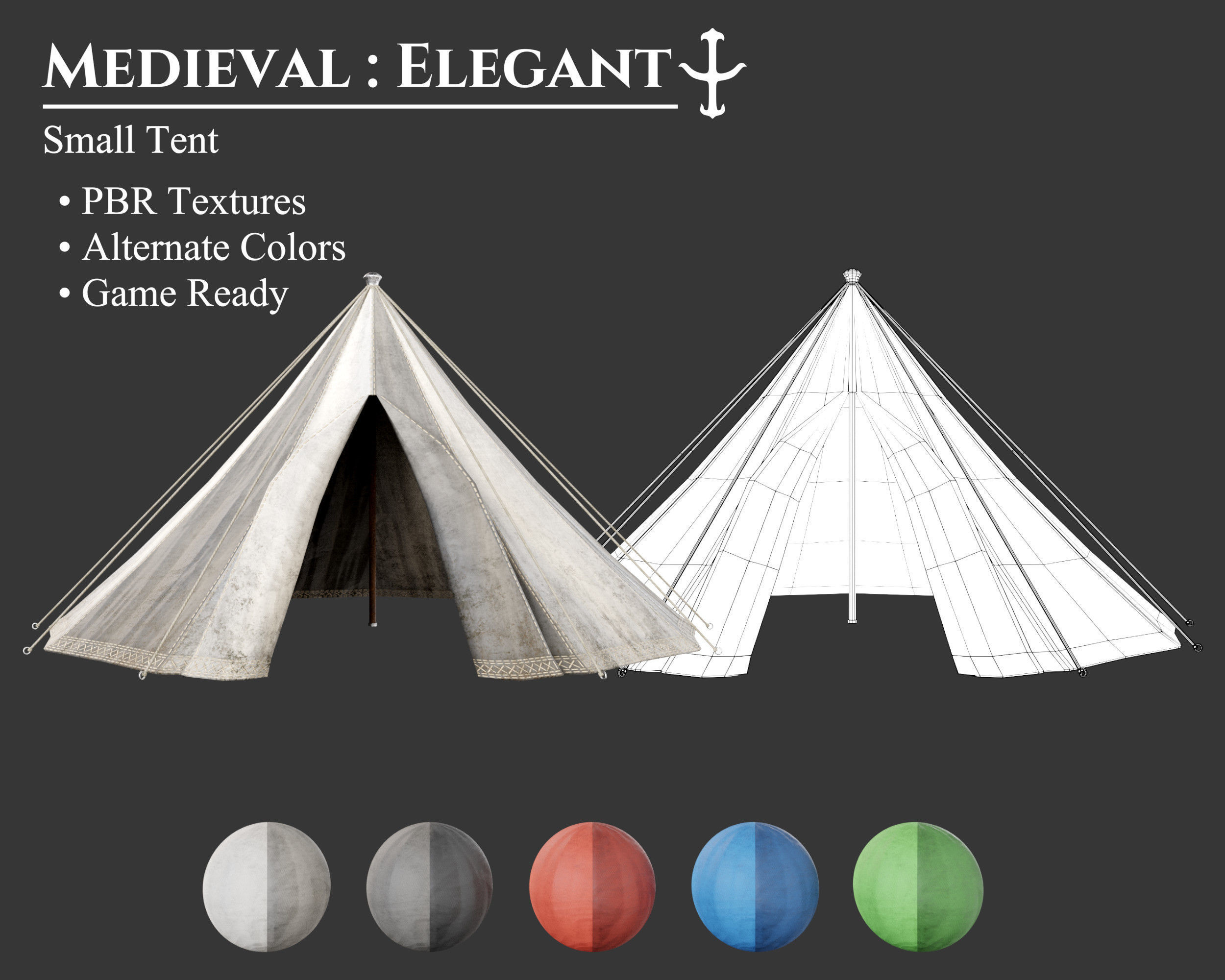 Medieval Collection Elegant Campsite _11
