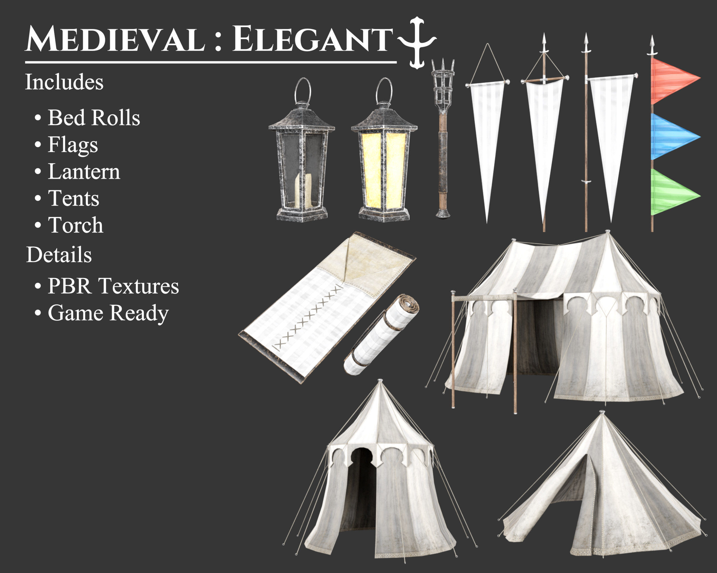 Medieval Collection Elegant Campsite _1