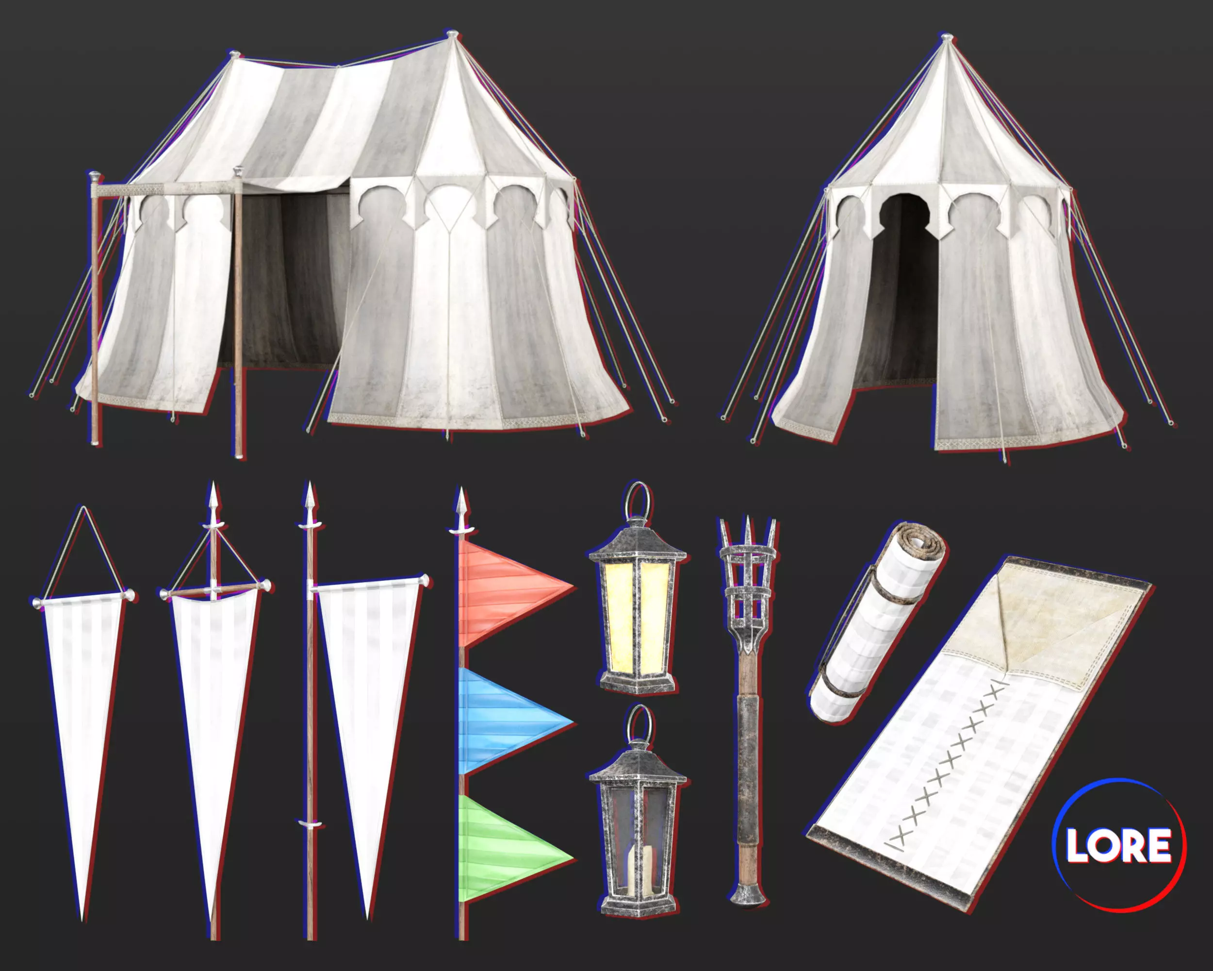 Medieval Collection Elegant Campsite _0