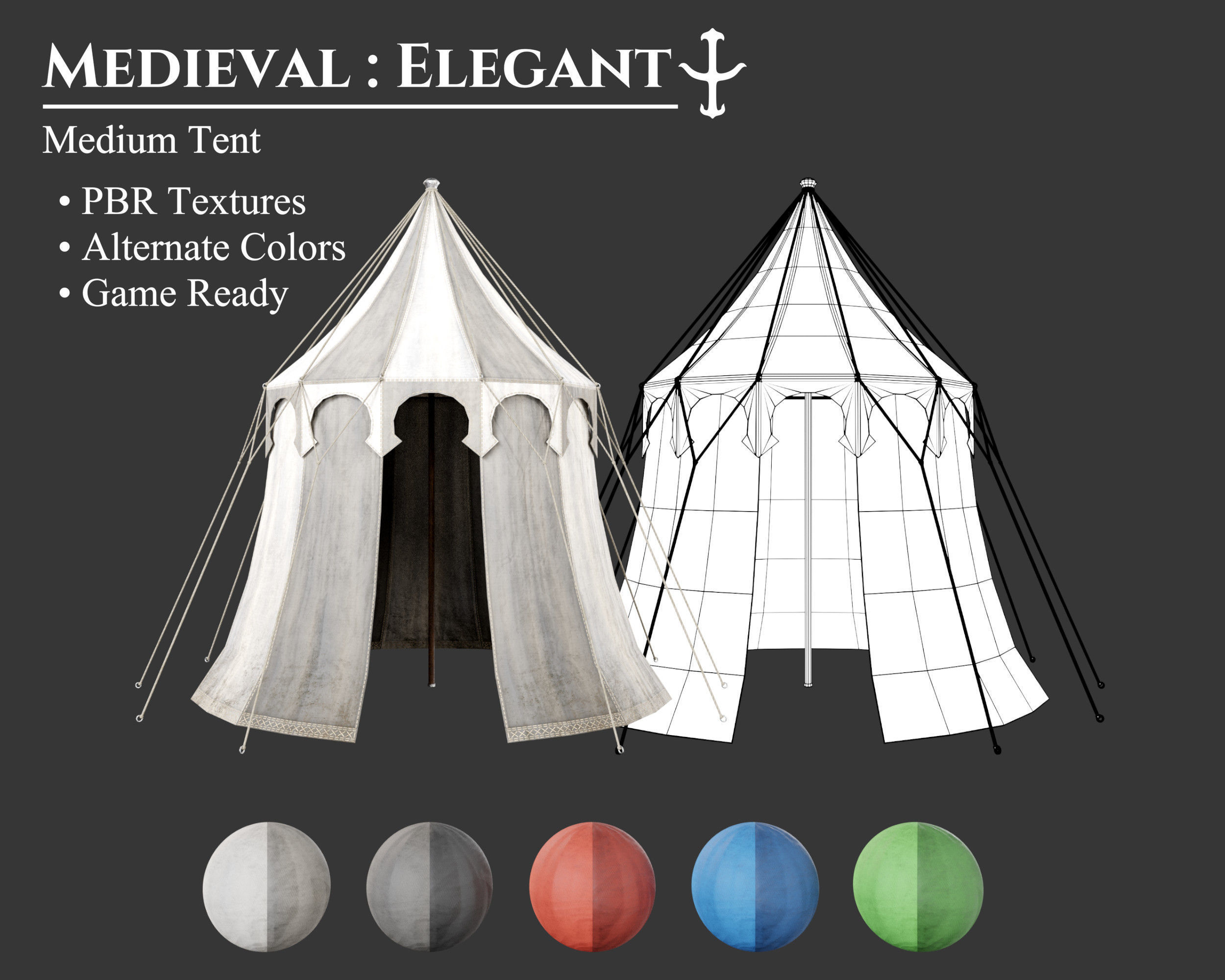 Medieval Collection Elegant Campsite _7