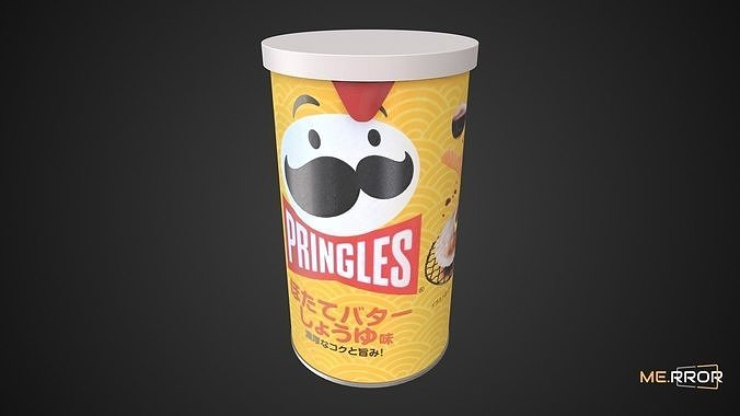 Game Ready Ptoatoe Chip Hotate Low-poly 3D model 4