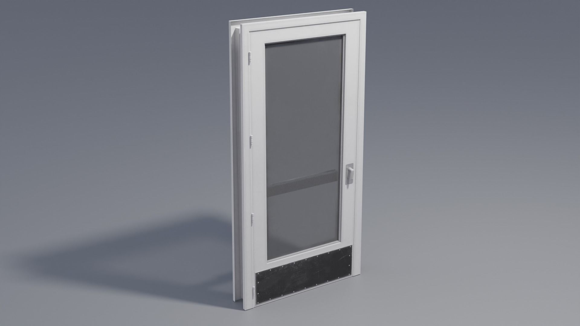 Industrial Doors 4K and 2K Low-poly 3D model_13