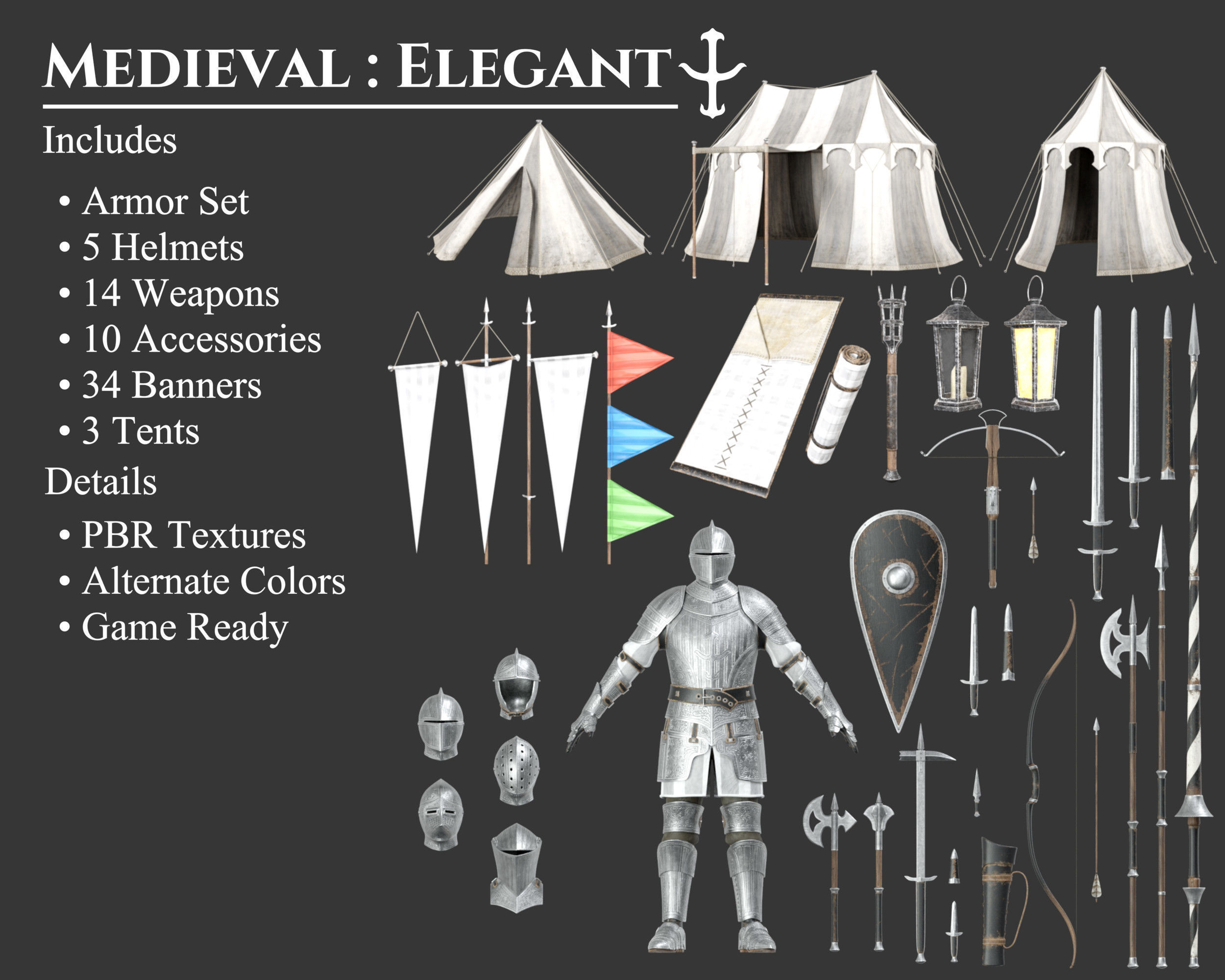 Medieval Collection Elegant Traveler _1