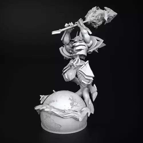 Dark Star Mordekaiser league of legends figure statue 