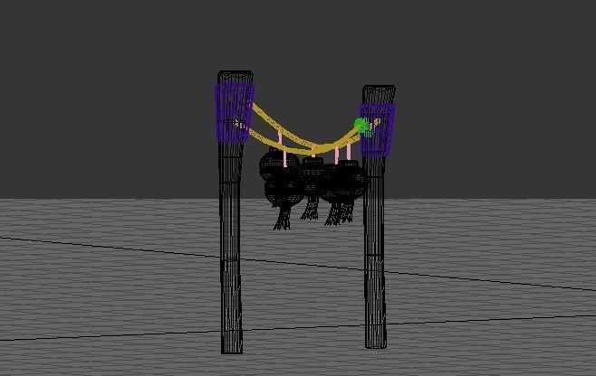 Cartoon Fantasy Architecture 3D model_6