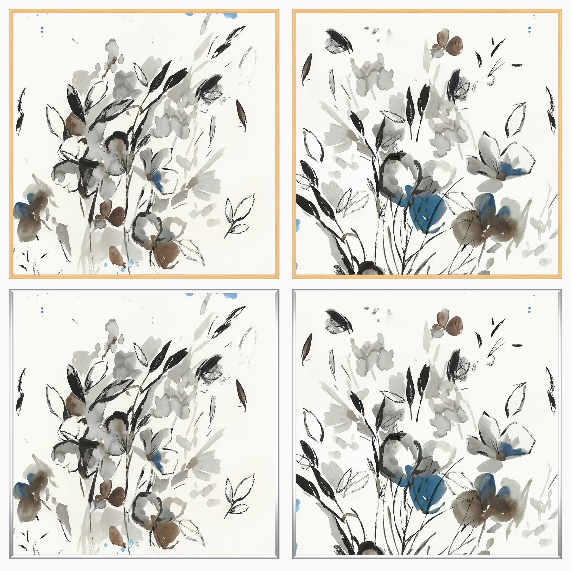 Wall Art Set 4099 3D model_2