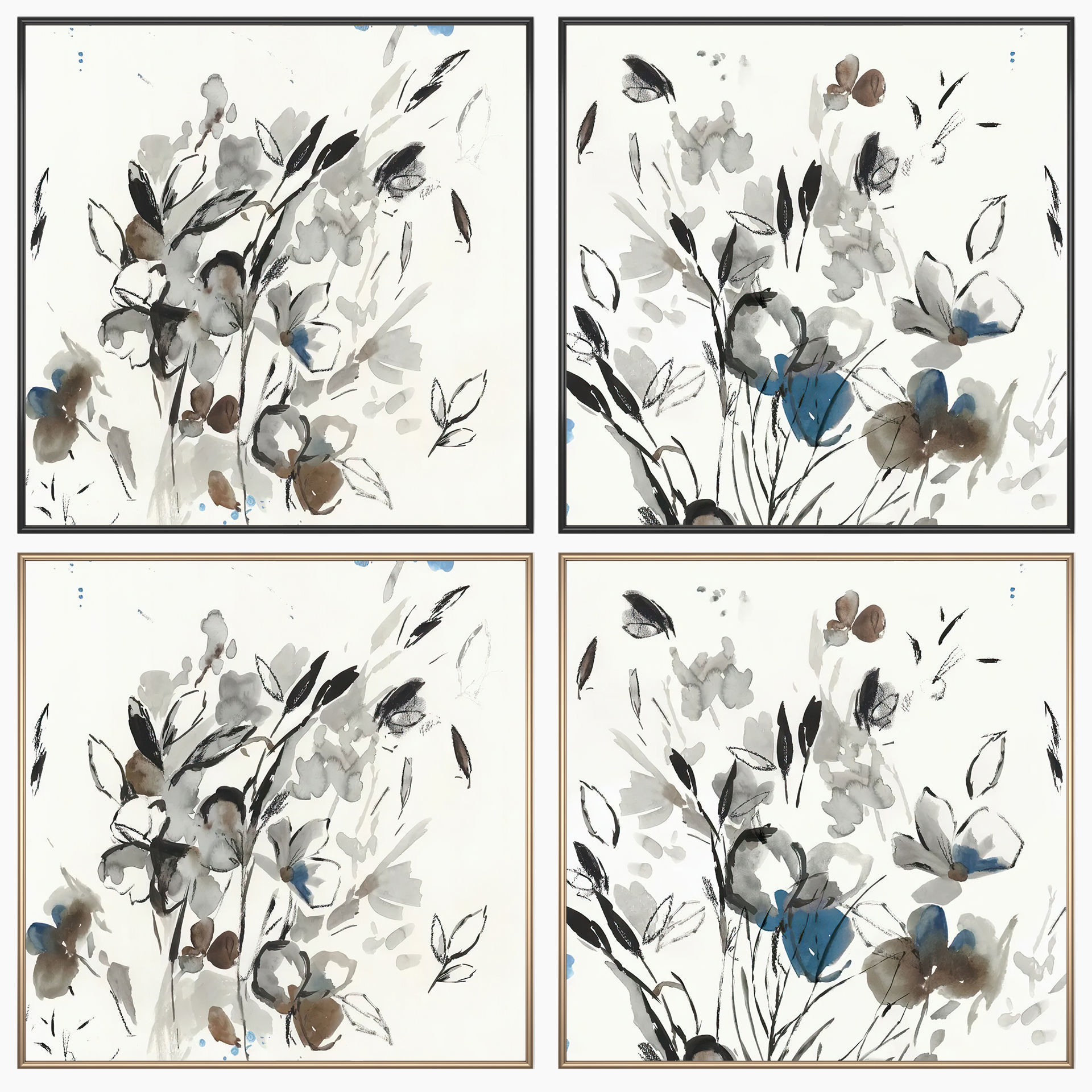 Wall Art Set 4099 3D model_1