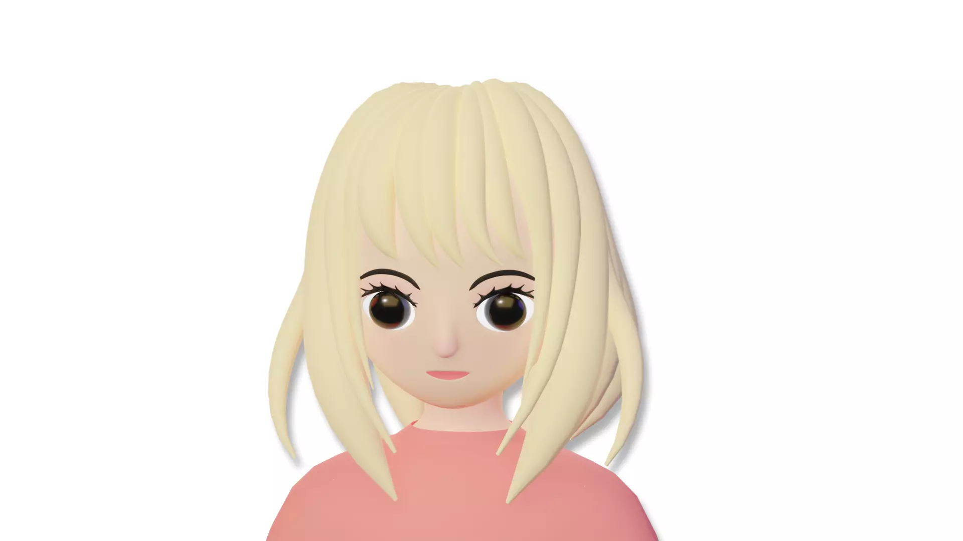 Character Girl 3D model