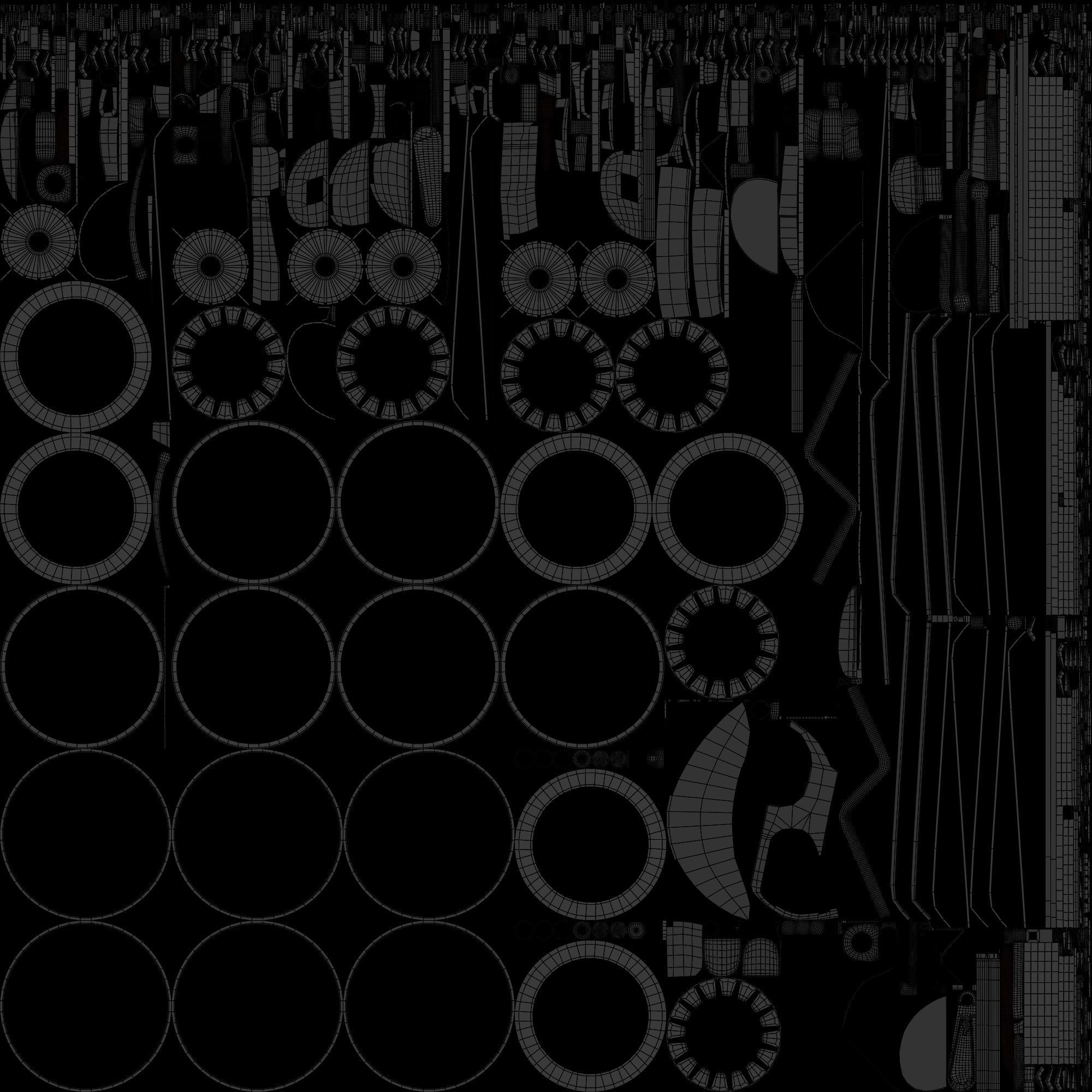 Vespa Sprint With Sidecar Season 2 Low-poly 3D model Low-poly 3D model_10