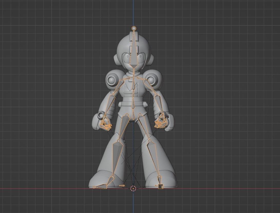 Power MegaMan - Megaman 6 3D model_12