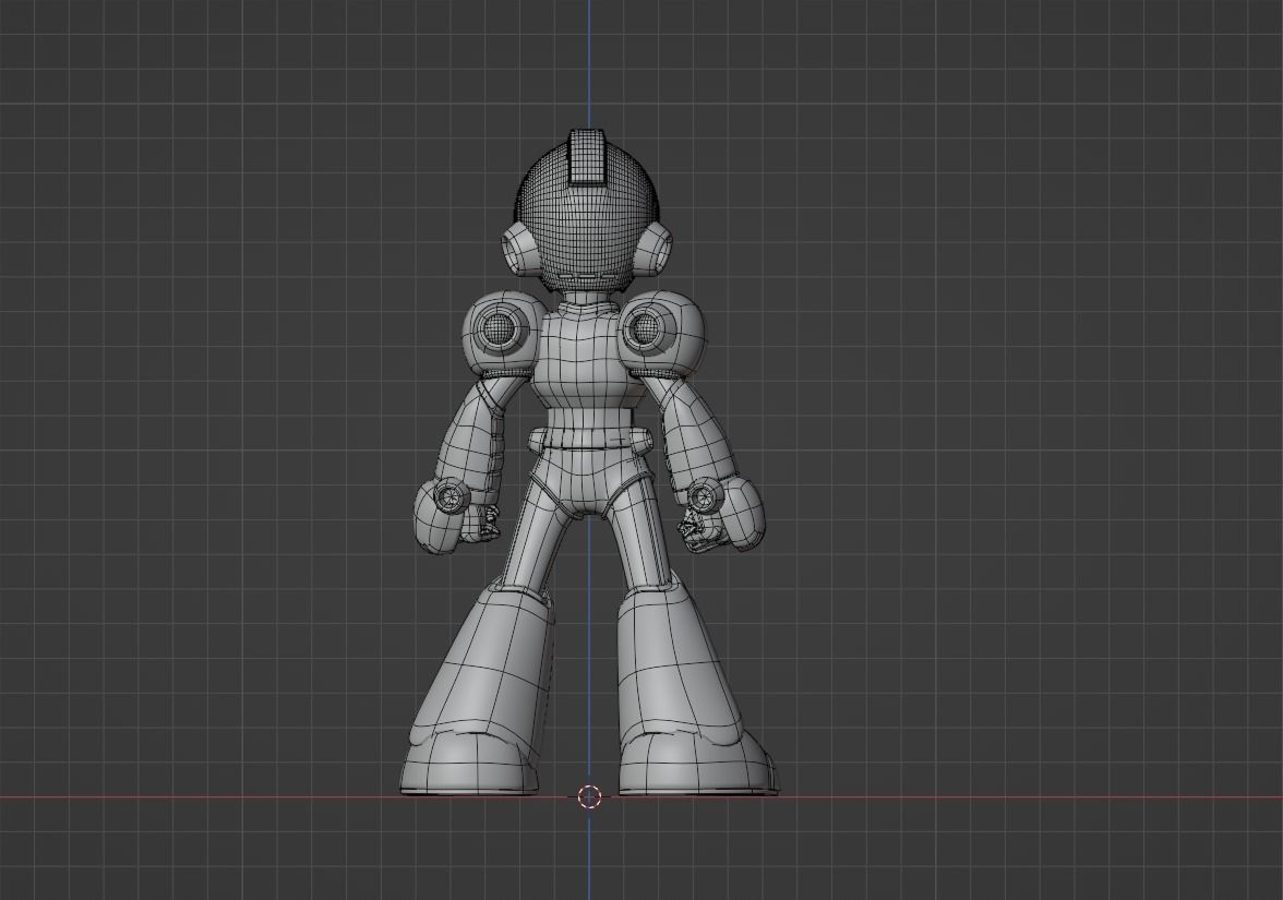 Power MegaMan - Megaman 6 3D model_10