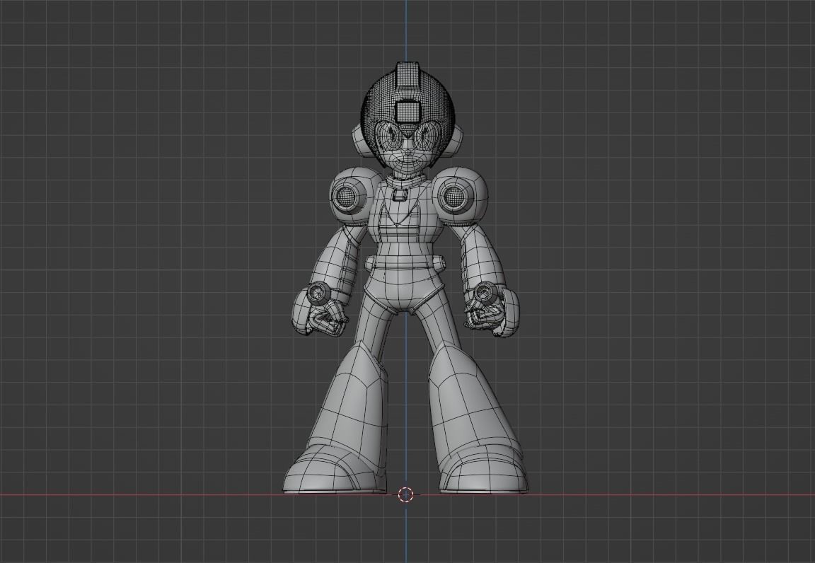Power MegaMan - Megaman 6 3D model_8