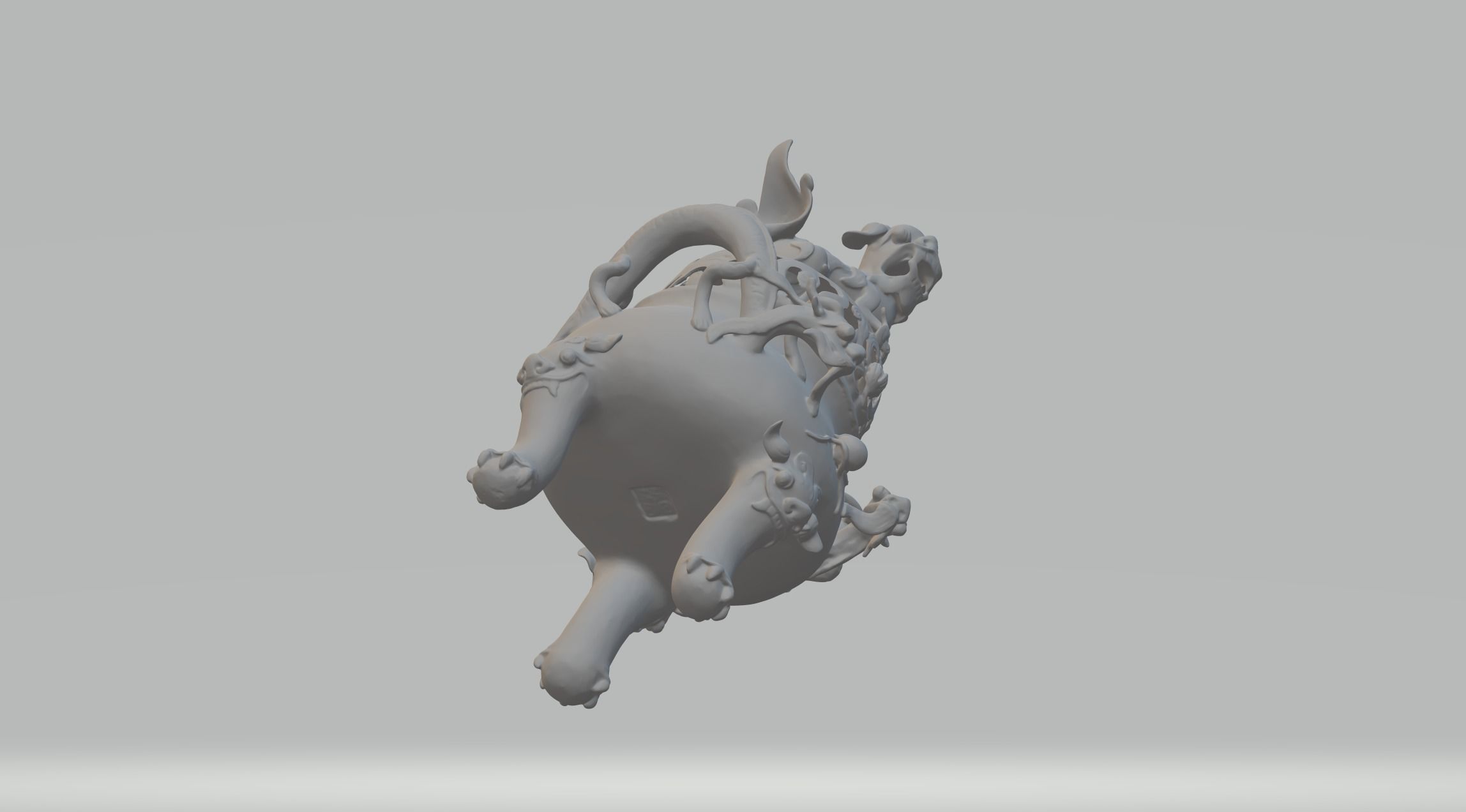 Chinese Ancient Bronze Ware 3D print model_4