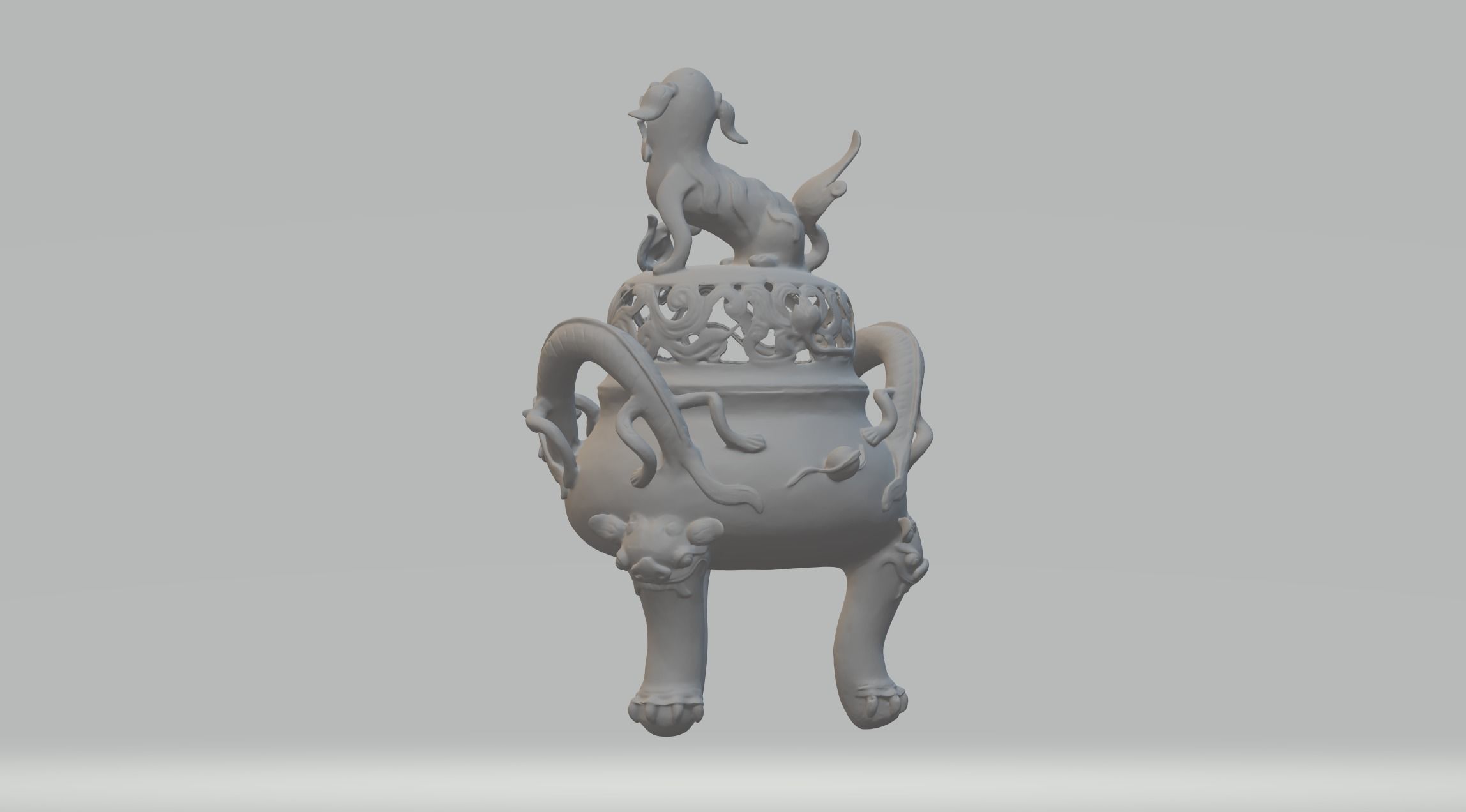 Chinese Ancient Bronze Ware 3D print model_1
