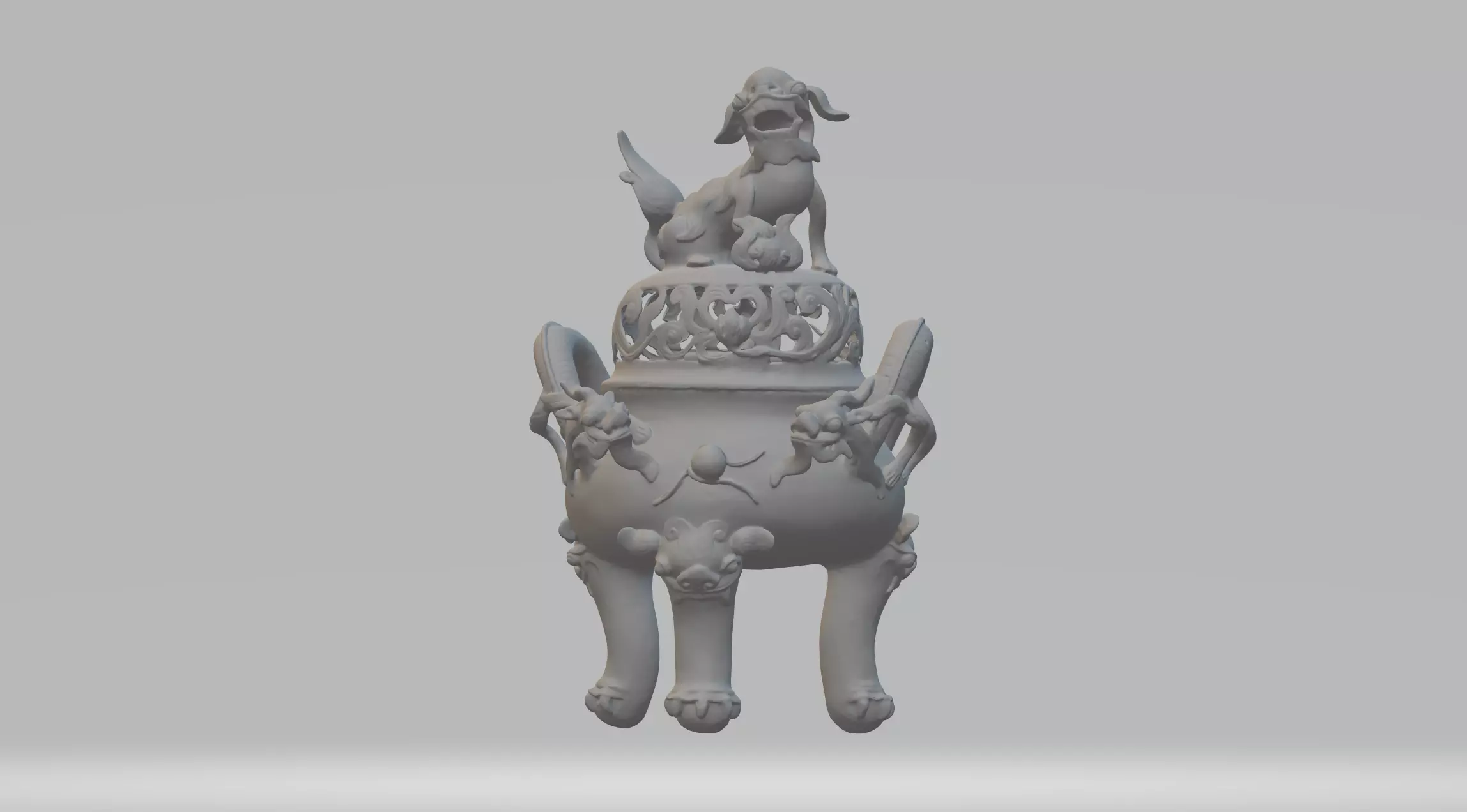 Chinese Ancient Bronze Ware 3D print model_0