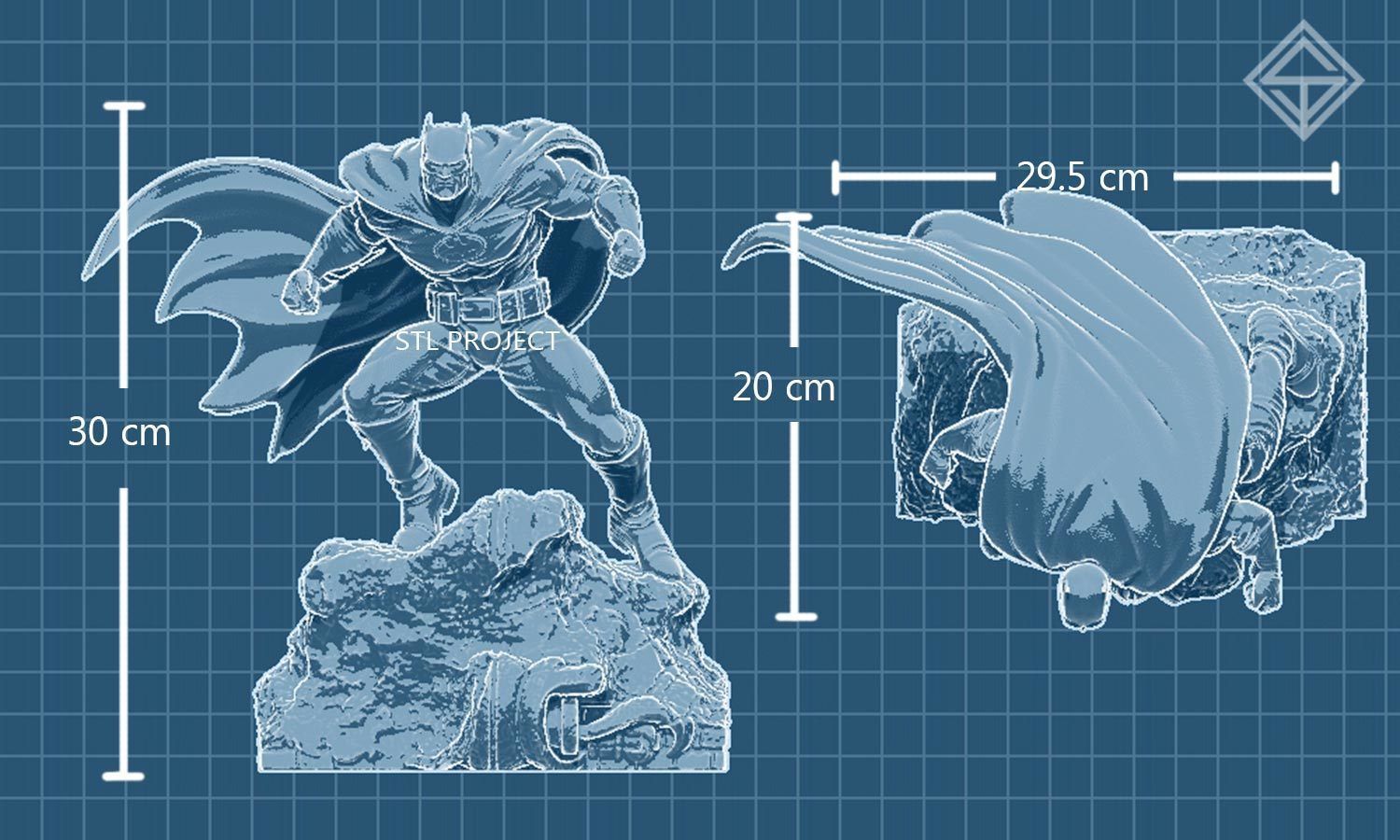 Batman 3D print model_4