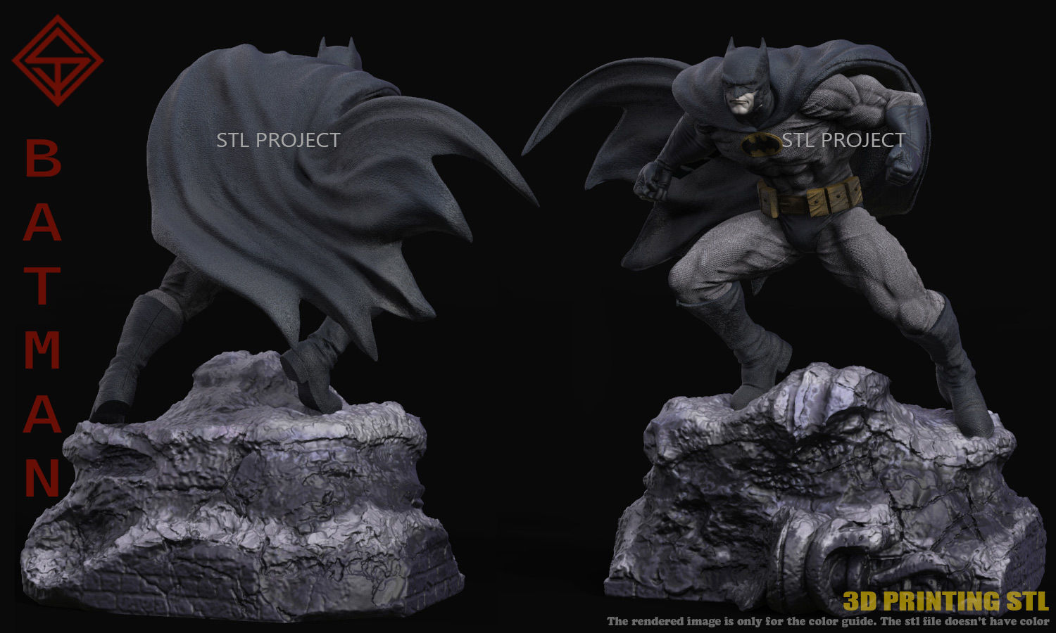 Batman 3D print model_1