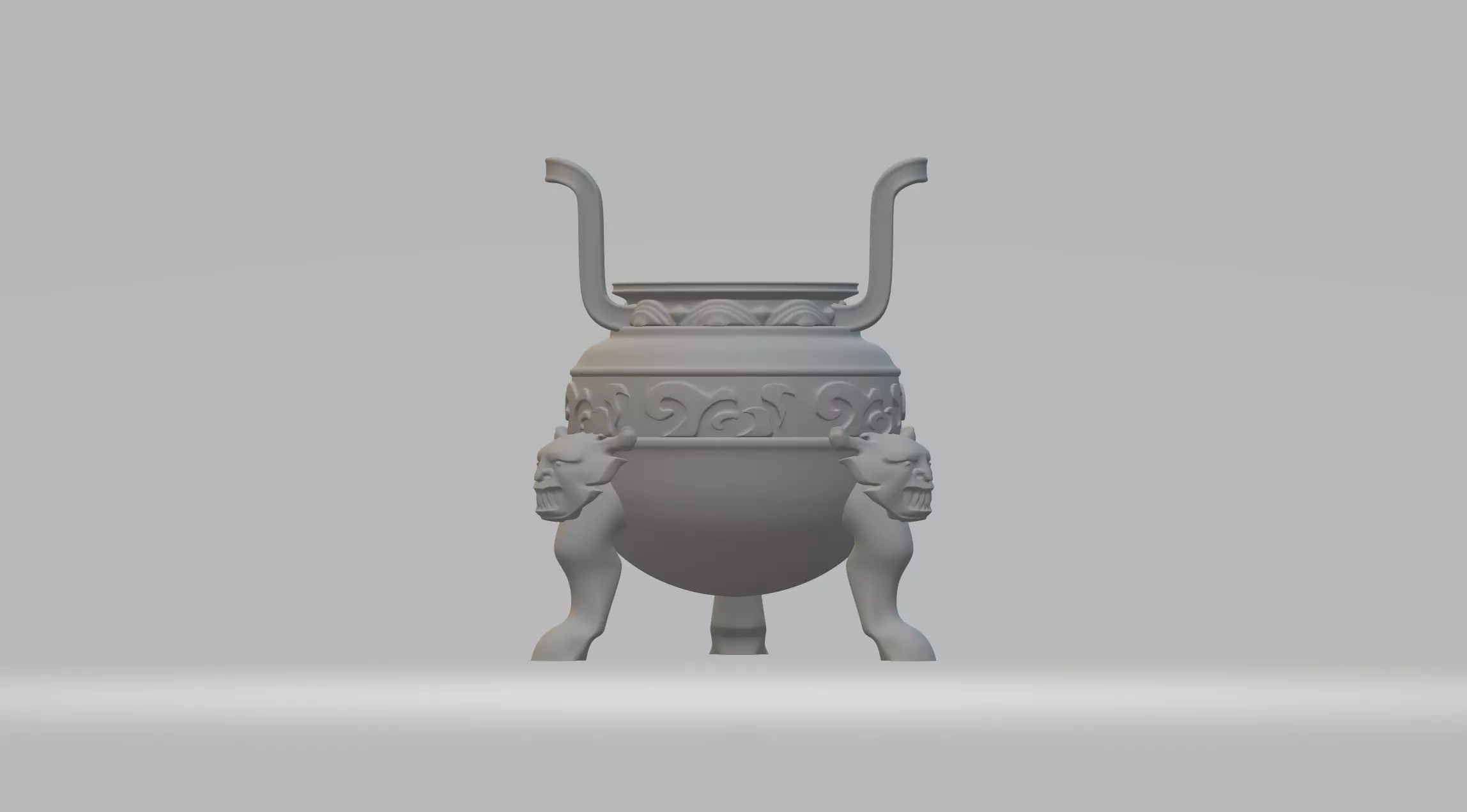 Chinese Ancient Bronze Ware 3D print model_0