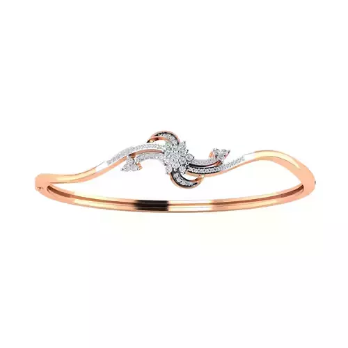 Women Bangle Bracelet STL JCD Render Details