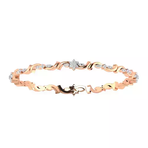 Women Bangle Bracelet STL JCD Render Details