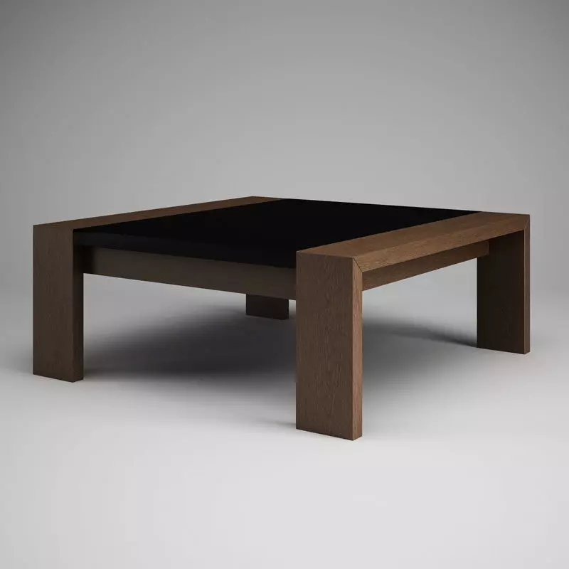 Wooden Table 3D model_0
