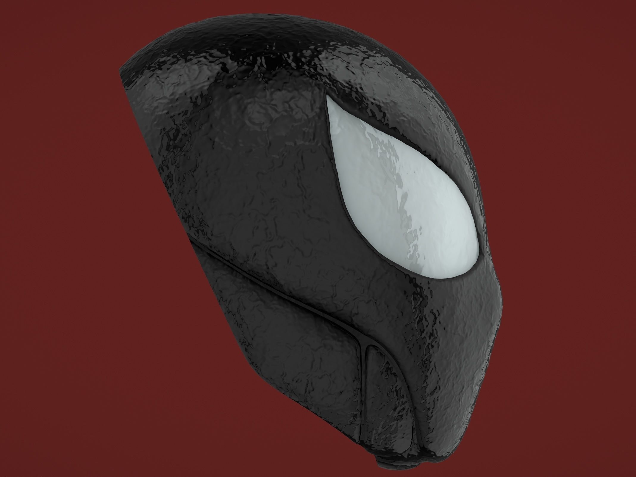 Marvels Spider Man Symbiote Mask  Halloween Scary Horror Cosplay 3D print model_17