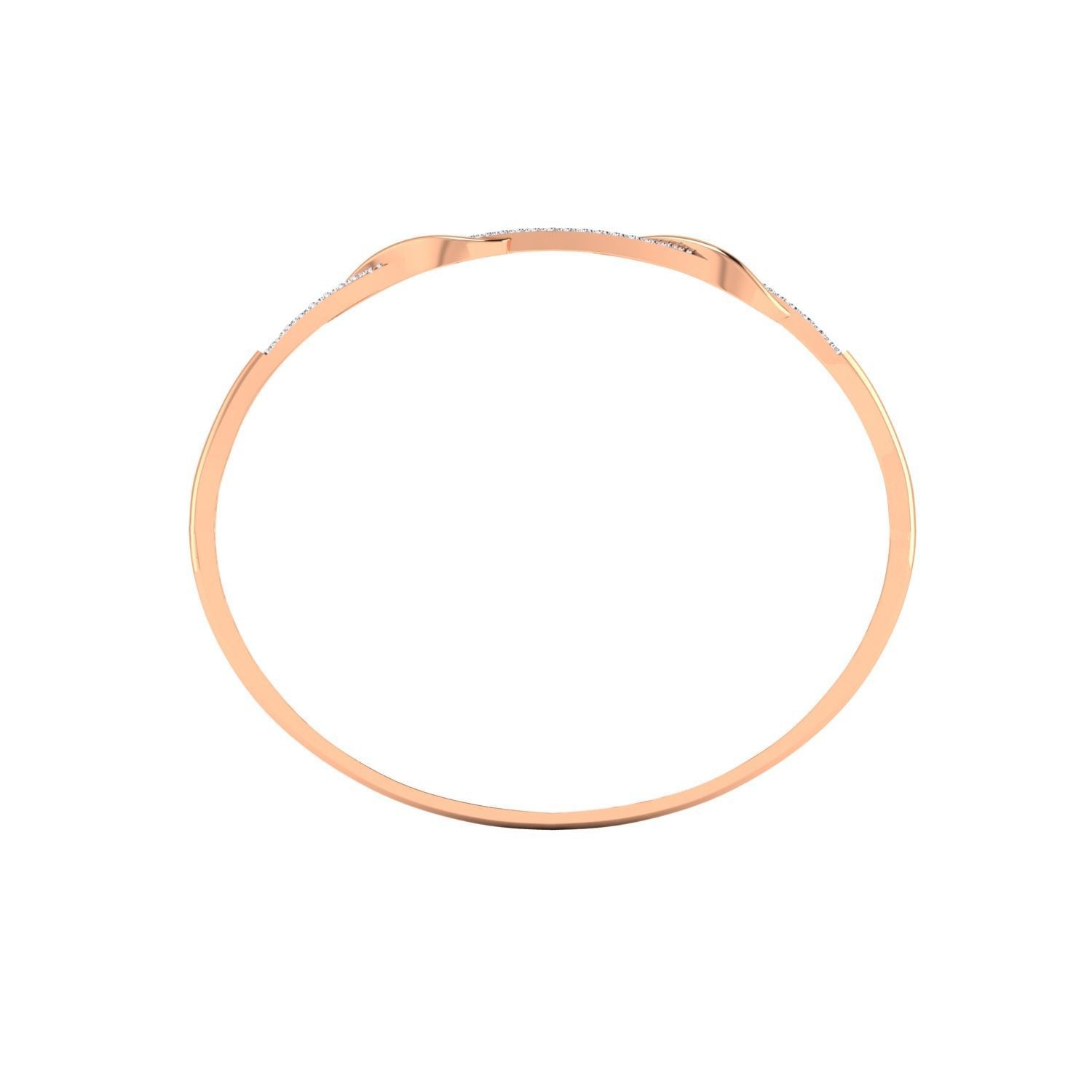 Women Bangle Bracelet STL JCD Render Details 3D print model_8