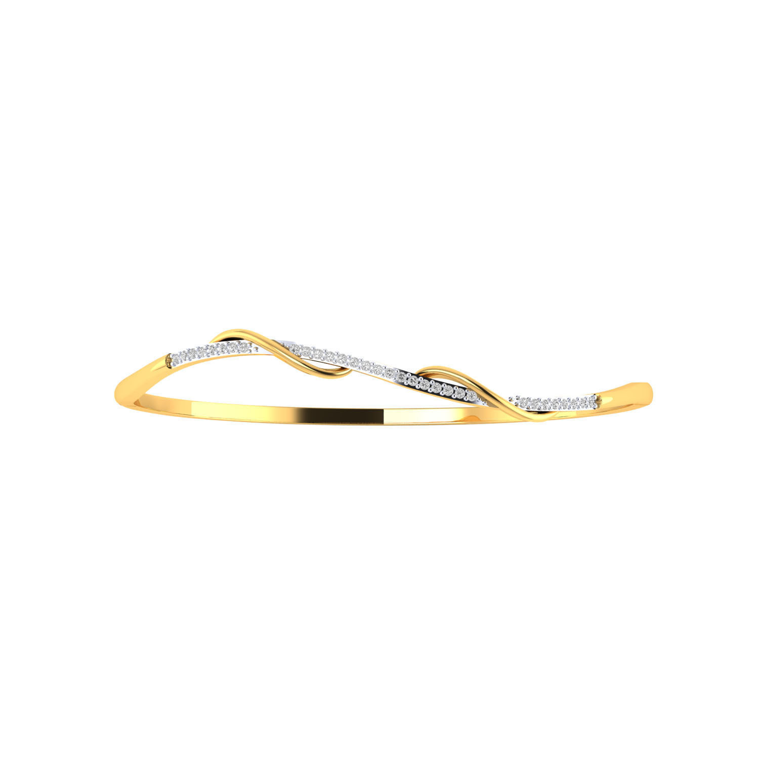 Women Bangle Bracelet STL JCD Render Details 3D print model_22