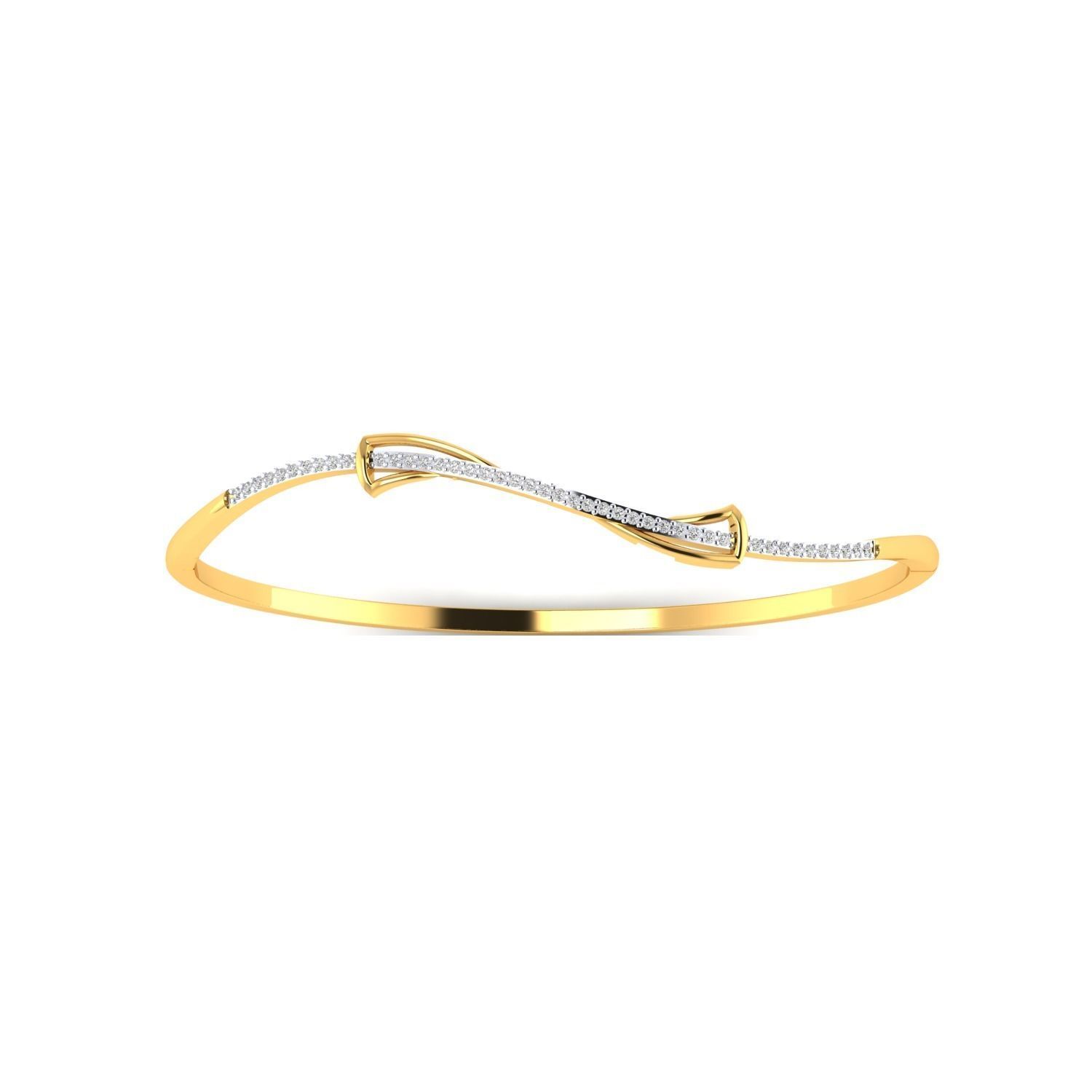 Women Bangle Bracelet STL JCD Render Details 3D print model_23