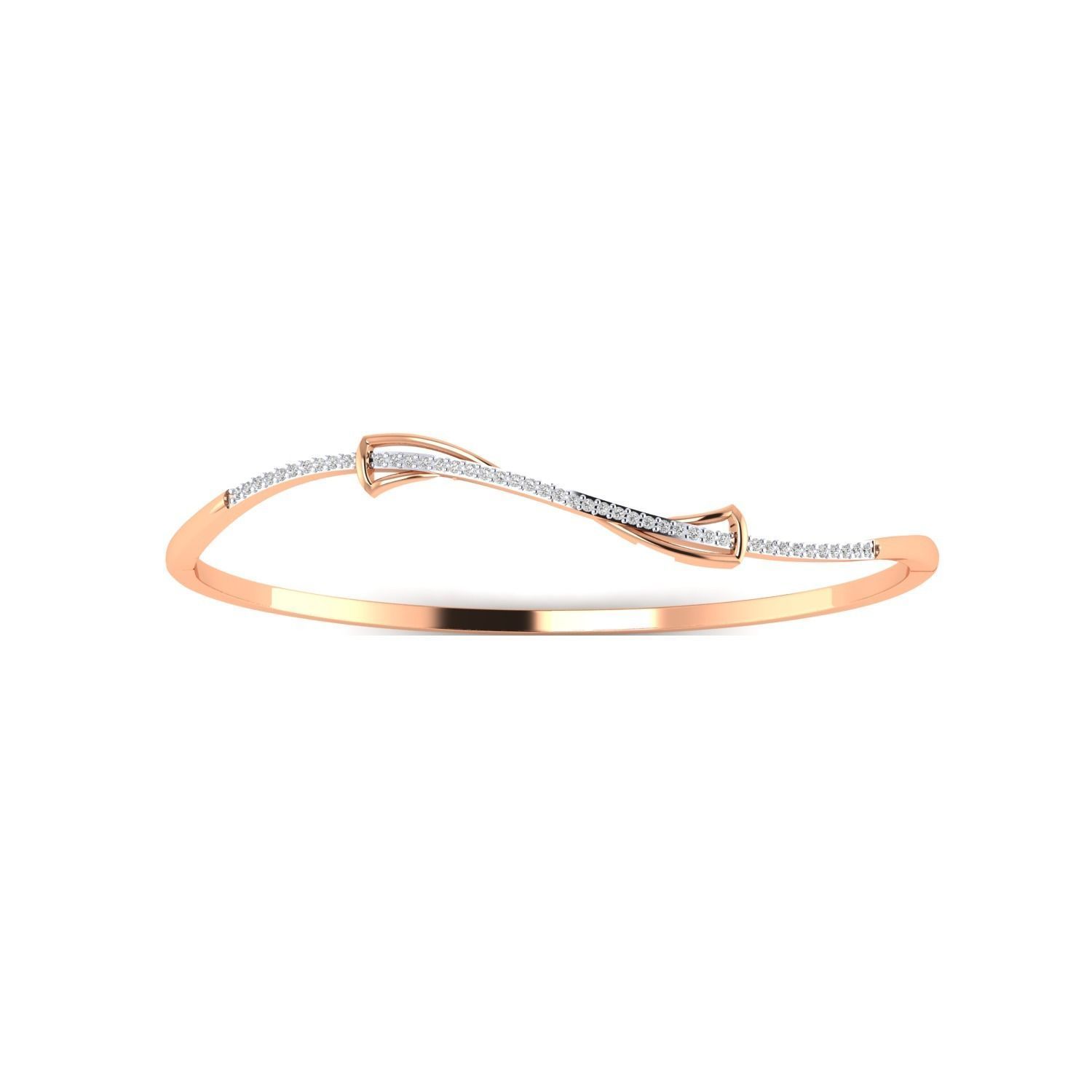 Women Bangle Bracelet STL JCD Render Details 3D print model_19