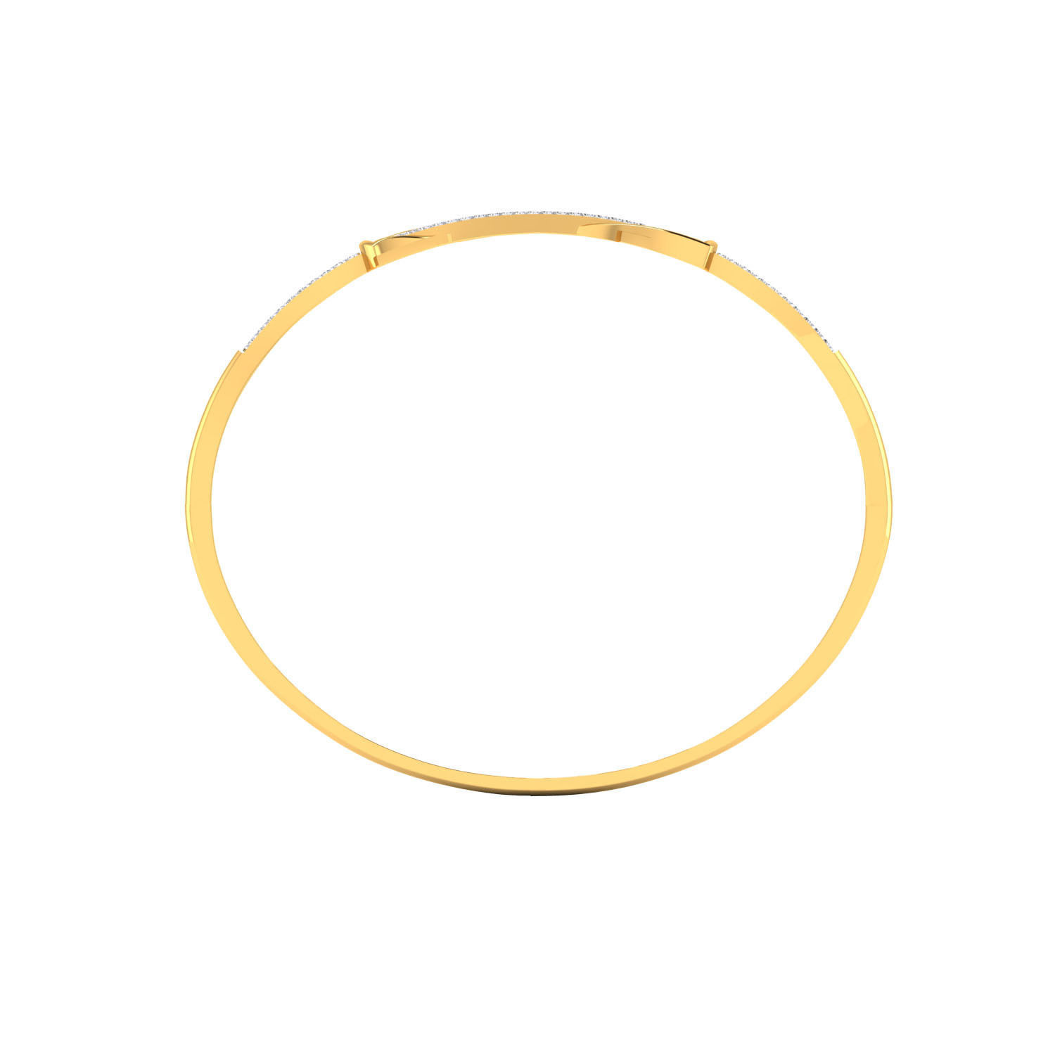 Women Bangle Bracelet STL JCD Render Details 3D print model_11