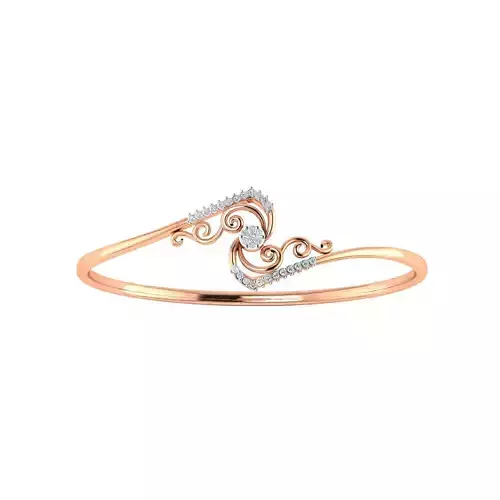 Women Bangle Bracelet STL JCD Render Details